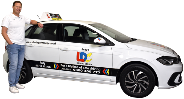 Andy Inkster's driving school car